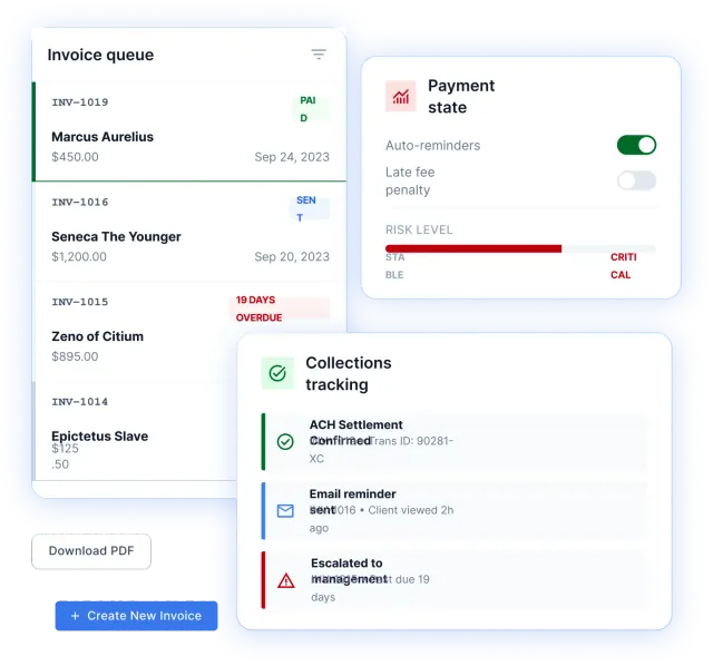Payments card preview